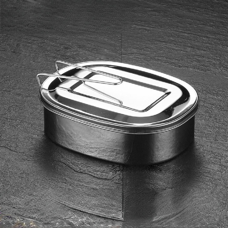 Prep & Savour Stainless Steel Lunch Box Student Canteen Steamed Rice